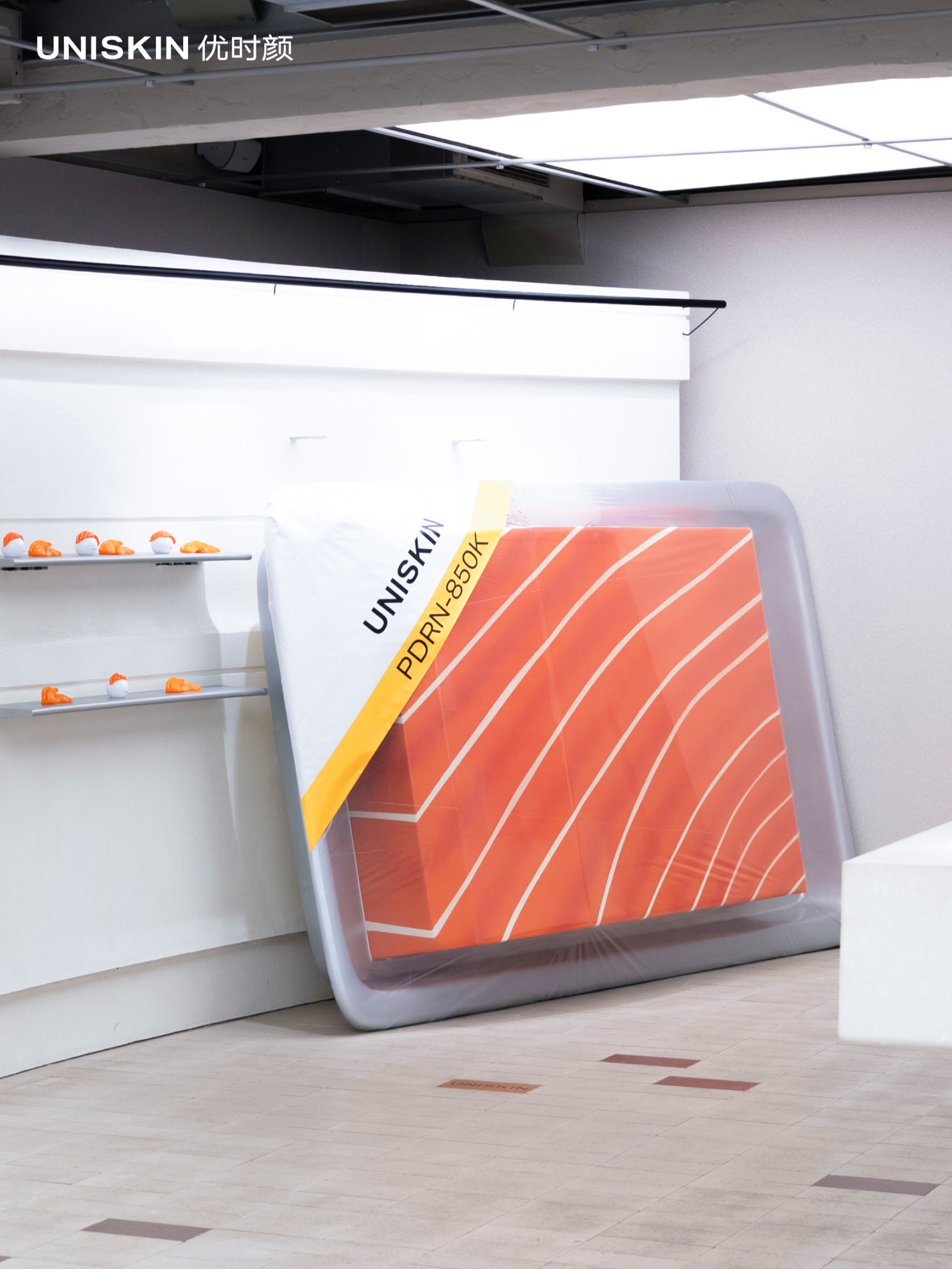 UNISKIN Salmon Collagen Factory pop-up