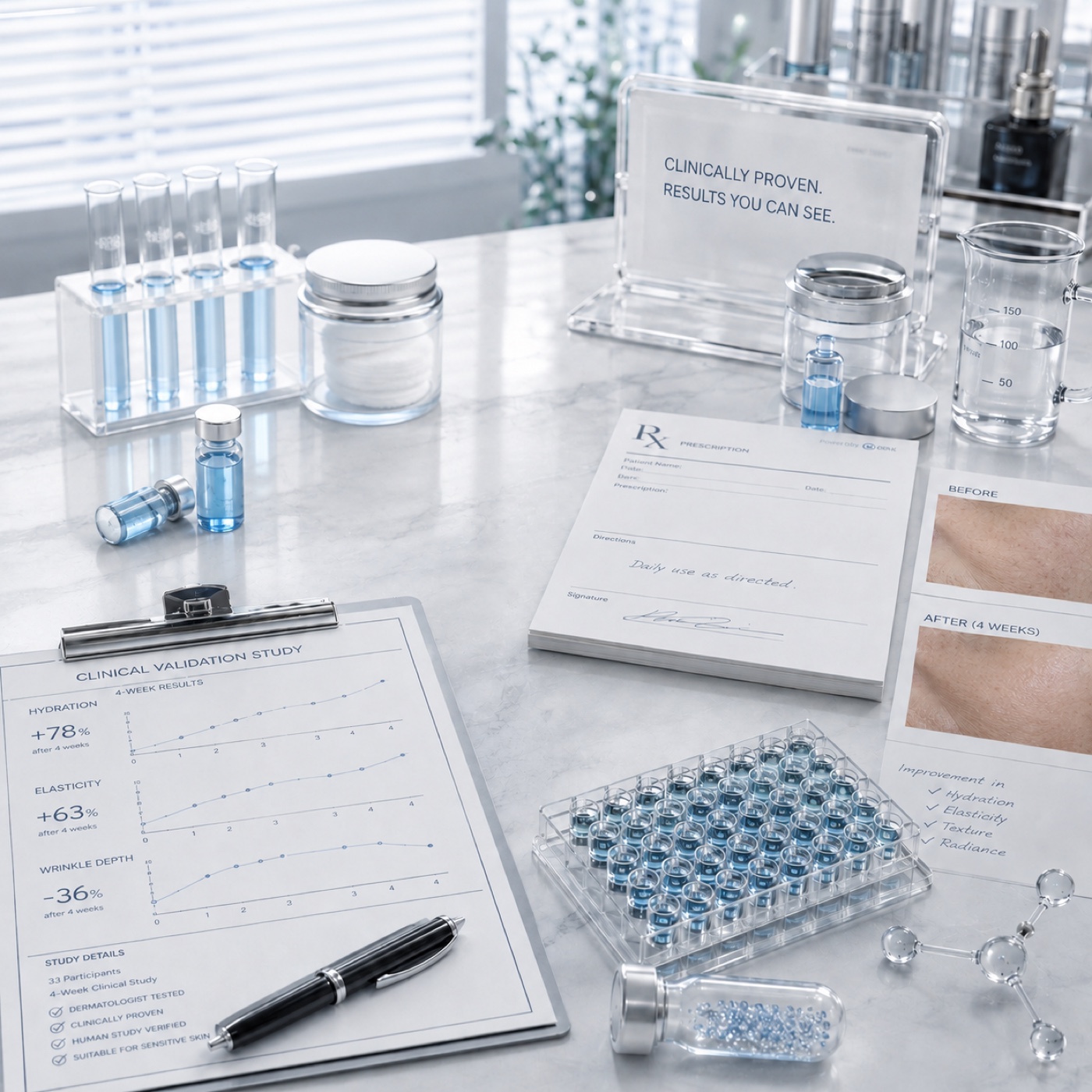 Clinical validation study with efficacy data